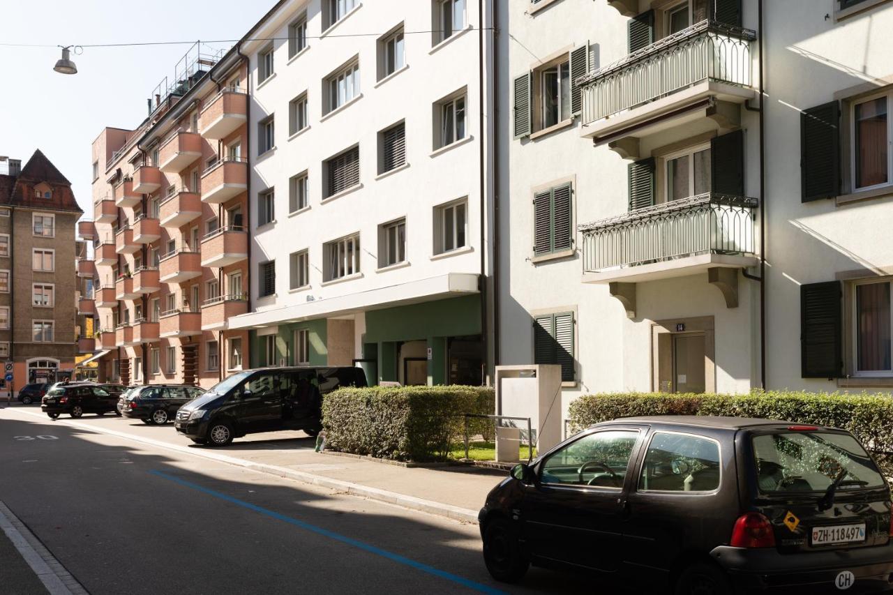 Apartmán Nest - Elsastrasse 16 Curych Exteriér fotografie